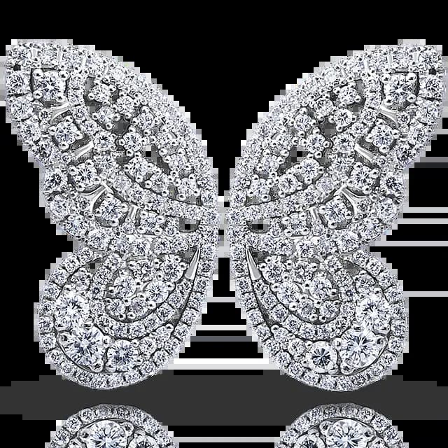 Серьги DIAMOND BUTTERFLIES
