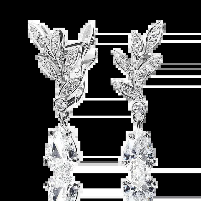 Серьги CANNES c бриллиантами