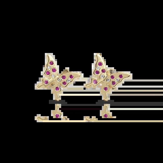  Серьги BUTTERFLIES