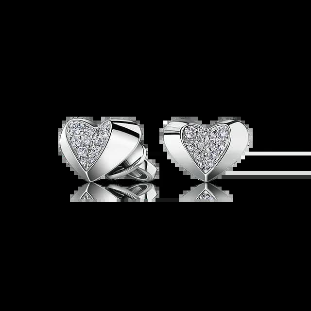 Серьги-пусеты HEARTS