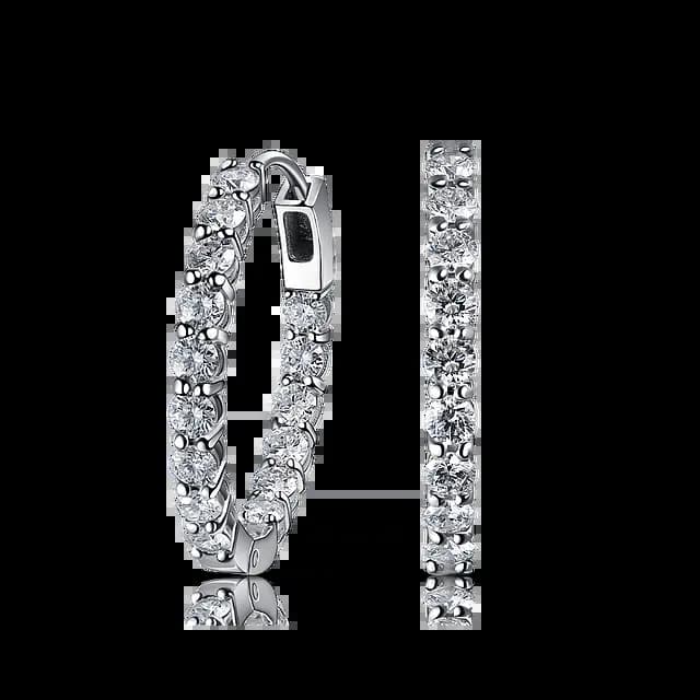 Серьги с бриллиантами
