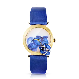 Часы Blue Orchids