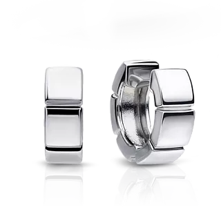 Серьги из белого золота