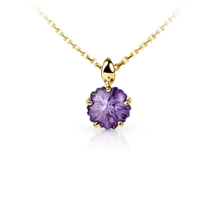 Подвеска с аметистом