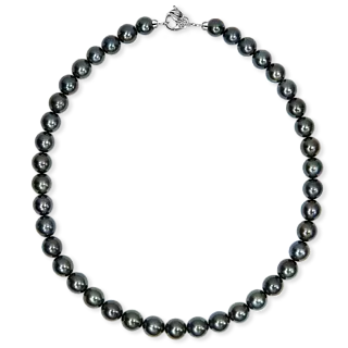 Ожерелье из черного морского жемчуга