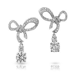 Серьги с бриллиантами