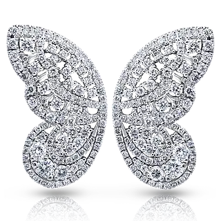 Серьги DIAMOND BUTTERFLIES
