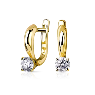 Серьги с бриллиантами