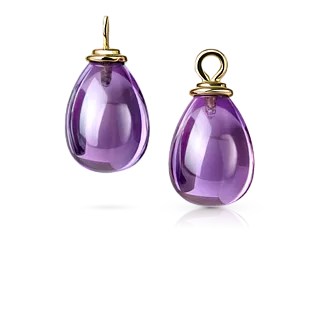 Подвесы с аметистами