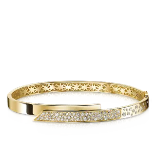 Золотой браслет с бриллиантами 