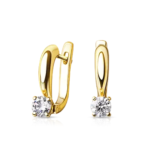 Серьги с бриллиантами