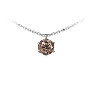 Подвеска с цветным бриллиантом