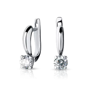 Серьги с бриллиантами