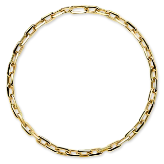 Колье из желтого золота