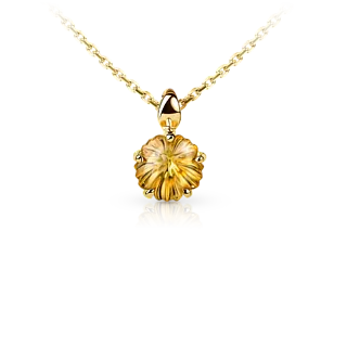 Подвеска с цитрином