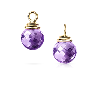 Подвесы CANDY с аметистом