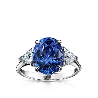 Кольцо с сапфиром