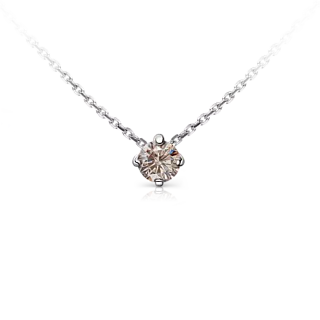 Подвеска с цветным бриллиантом