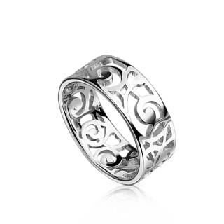 Стильное кольцо HELIX