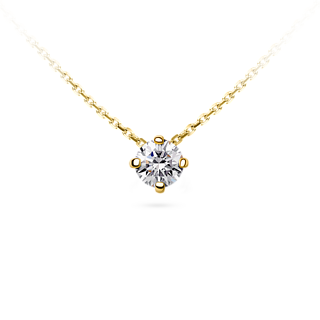 Подвеска с бриллиантом