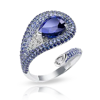 Кольцо с сапфиром ROYAL BLUE