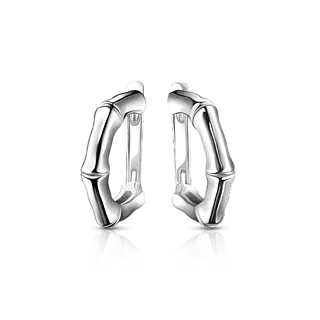 Серьги из белого золота