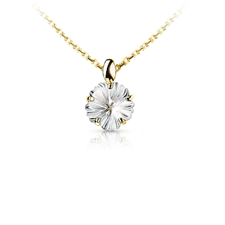 Подвеска с горным хрусталем
