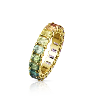 Кольцо с сапфирами