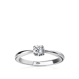 Кольцо с бриллиантом