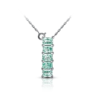 Подвеска с бериллами 