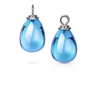 Подвесы с топазами Swiss