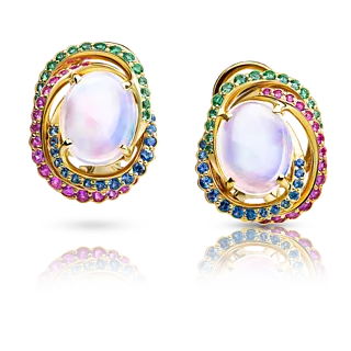 Серьги с опалами