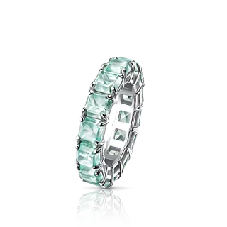 Золотое кольцо с бериллами