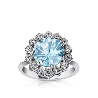 Кольцо с топазом Sky