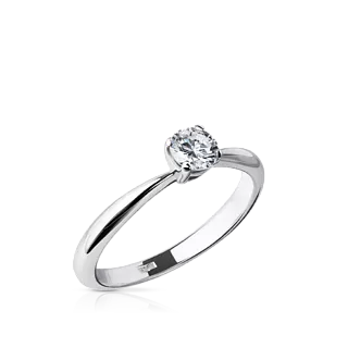 Кольцо с бриллиантом