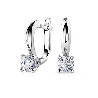 Серьги с бриллиантами