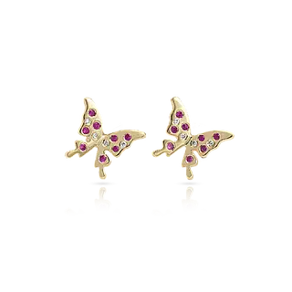  Серьги BUTTERFLIES