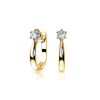 Серьги с бриллиантами