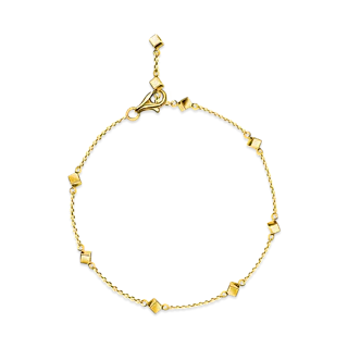 Браслет Cube из желтого золота