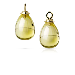 Подвесы CANDY с лимонными кварцами
