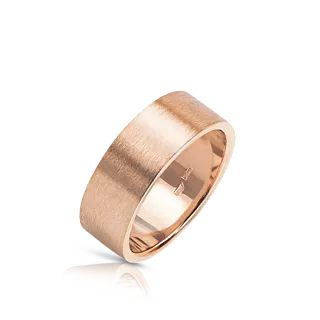 Кольцо из розового золота