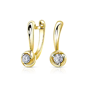 Серьги с бриллиантами
