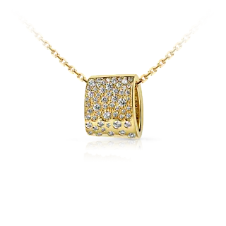 Подвеска с бриллиантами