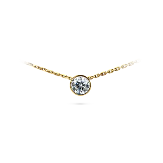 Подвеска с бриллиантом