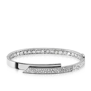 Браслет из белого золота с бриллиантами