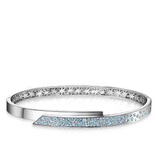 Браслет с турмалинами Параиба и бриллиантами 