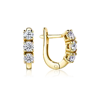 Серьги с бриллиантами
