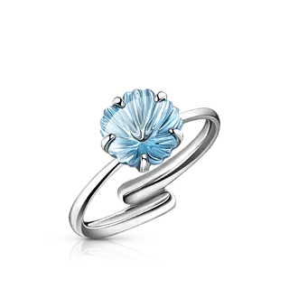 Кольцо с топазом Sky