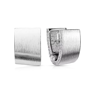 Серьги звездное небо c бриллиантами