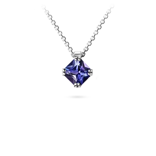 Подвеска с танзанитом